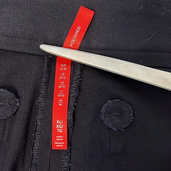 Spanx Polished Cropped Slim Straight Pants - Picture 9 of 15